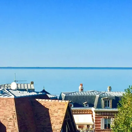 Vue Mer Panoramique Incroyable - Lesparisnormands - Centre Et Plage A 50M Villers-sur-Mer Exterior photo